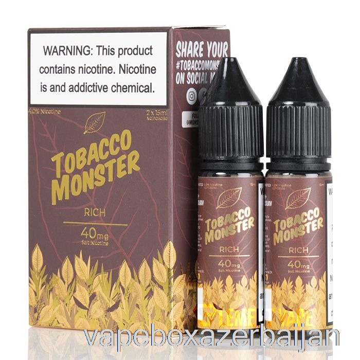 Vape Smoke Rich - Tobacco Monster Salts - 30mL 48mg